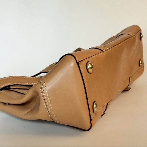 Coach Hampton Large Leather Satchel - Picture 4 of 6